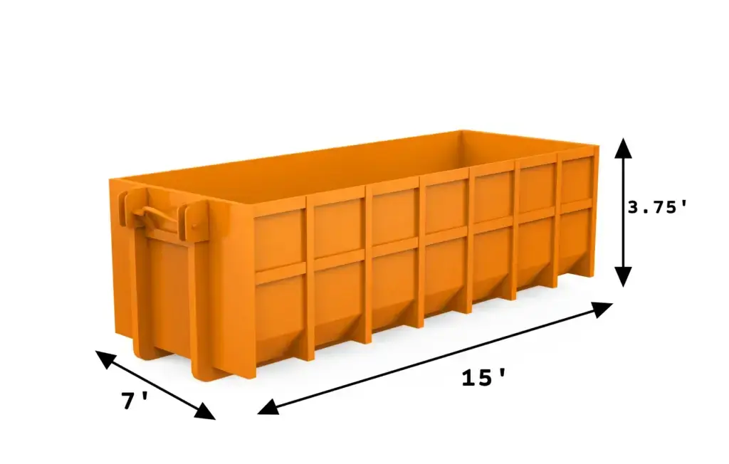 Roll Off Dumpster Rental 7 15 yard dumpster
