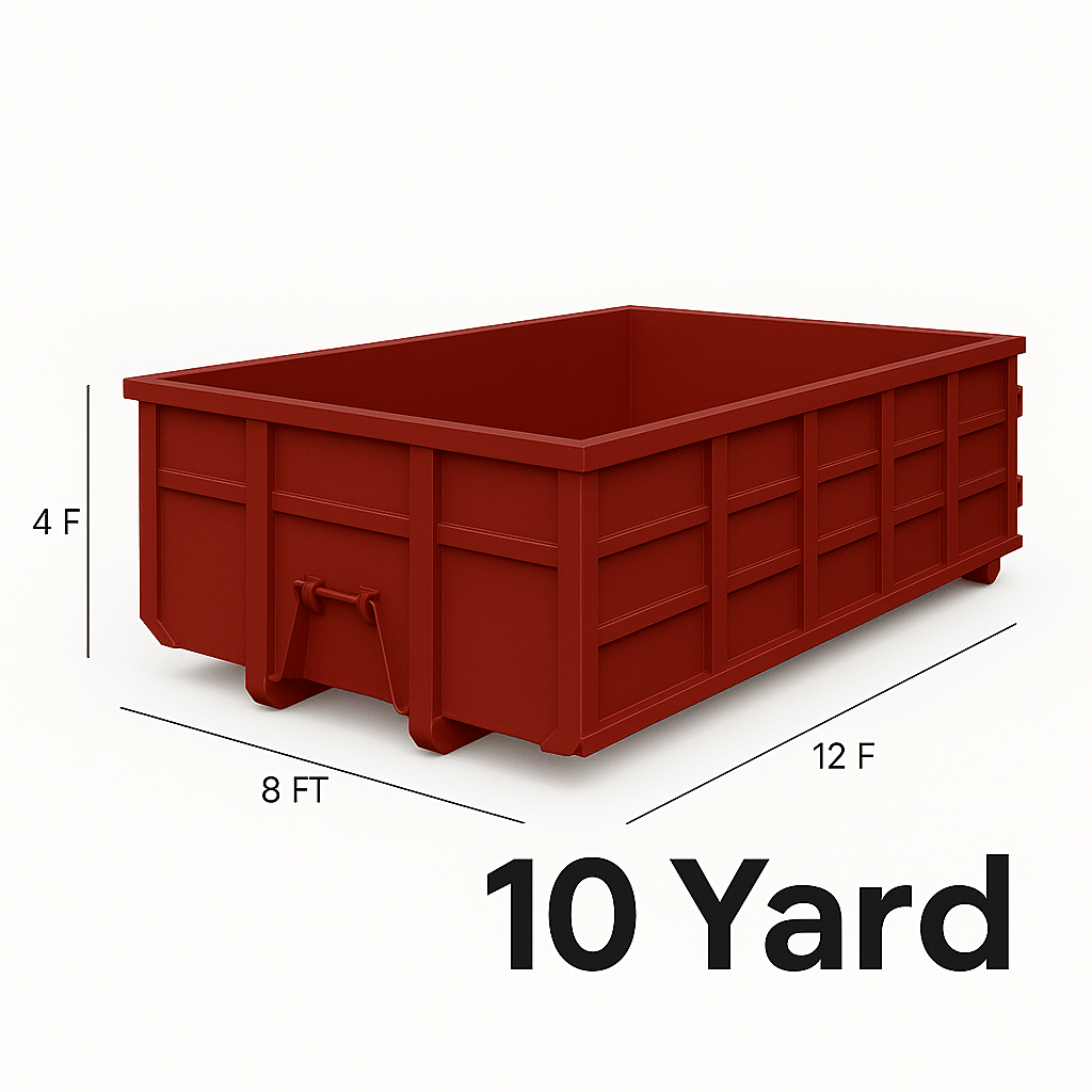 Construction Dumpster Rental 6 10 yard construction dumpster